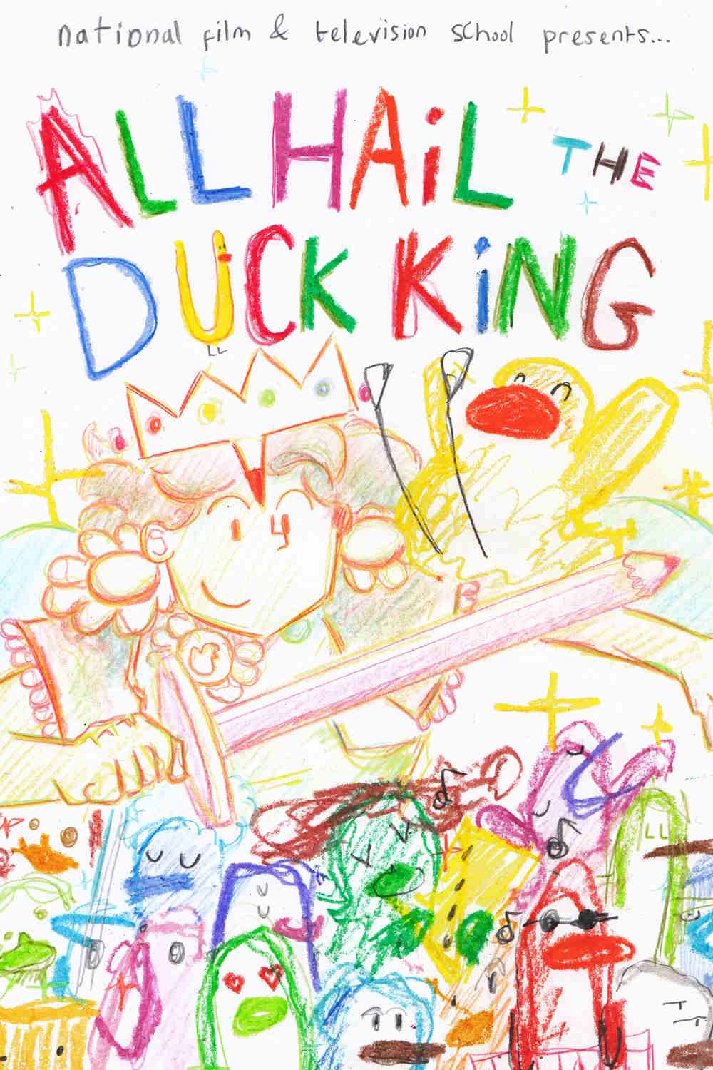 All Hail The Duck King Poster