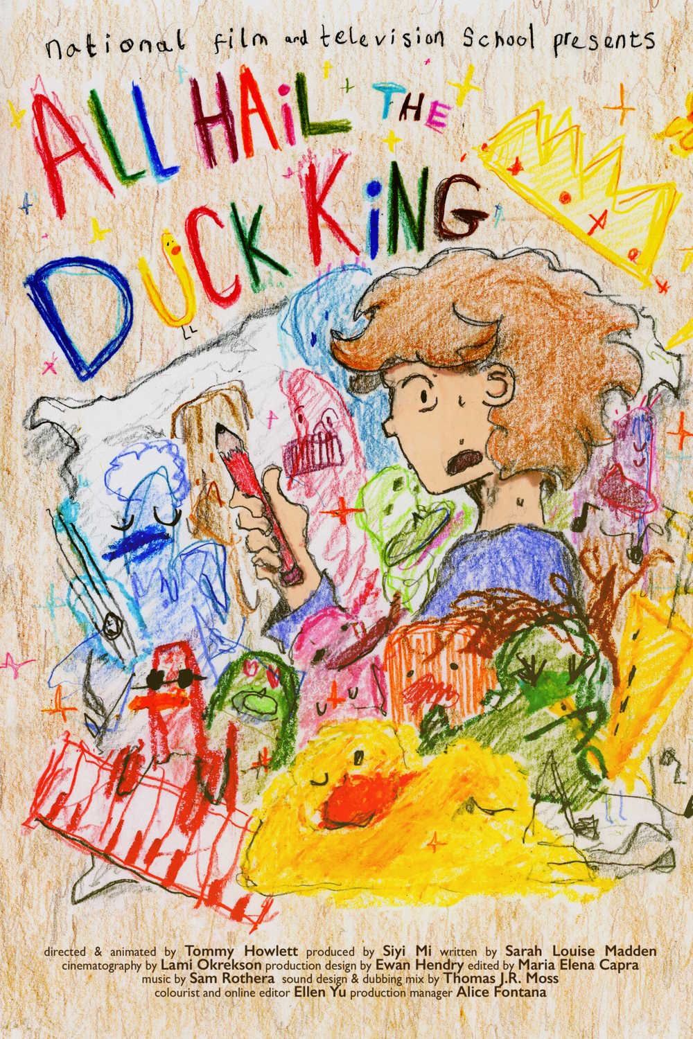 All Hail The Duck King Poster